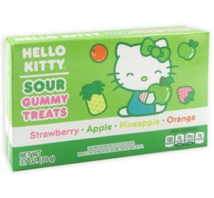 Taste of Nature Hello Kitty Sour Gummy 3.1oz Theater Box 12ct